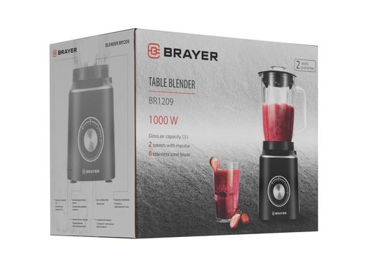 Блендер BRAYER BR 1209 черный